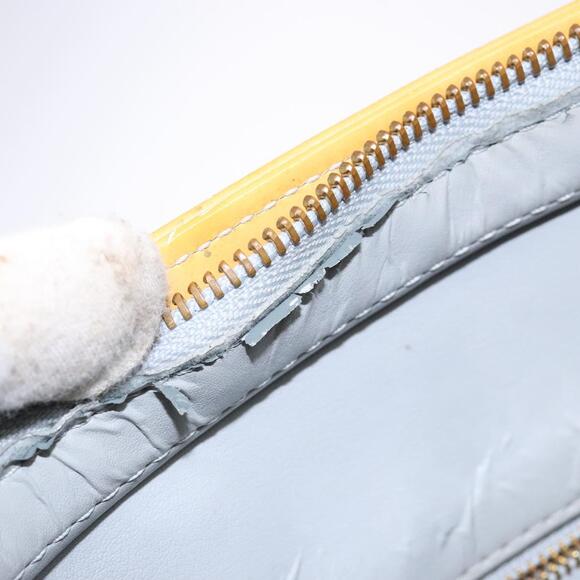 LOUIS VUITTON Monogram Vernis Houston Hand Bag Gris M91053 - Picture 10 of 16